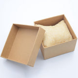 Maxbell 4 Pieces Kraft Watch Storage Box Single Slot Showcase Gifts Protective