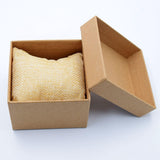 Maxbell 4 Pieces Kraft Watch Storage Box Single Slot Showcase Gifts Protective