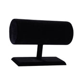 Maxbell Sturdy Hairband Display Stand Soft Flocking for Bracelet Jewelry Necklace Black