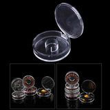 Maxbell Round Bracelet Bangle Gift Box Transparent Portable for Show Retail Store