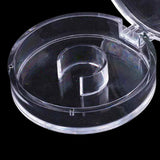 Maxbell Round Bracelet Bangle Gift Box Transparent Portable for Show Retail Store