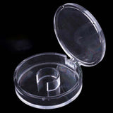 Maxbell Round Bracelet Bangle Gift Box Transparent Portable for Show Retail Store