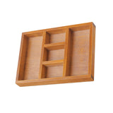 Maxbell Wooden Jewelry Display Tray Divider Box for Accessories Bedroom Drawer