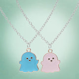 Maxbell 2Pcs Couple Pendant Necklaces Creative Decorate for Party Valentine'S Day