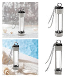 Maxbell Durable Memorial Urn Necklace Rustproof Waterproof Fashion for Birthday Cuboid