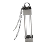 Maxbell Durable Memorial Urn Necklace Rustproof Waterproof Fashion for Birthday Cuboid