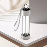 Maxbell Durable Memorial Urn Necklace Rustproof Waterproof Fashion for Birthday Cylindrical