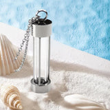 Maxbell Durable Memorial Urn Necklace Rustproof Waterproof Fashion for Birthday Cylindrical