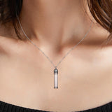 Maxbell Cremation Urn Necklace Perfume Holder Minimalist Openable Bereavement Gift