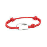 Maxbell Bracelet Handmade Adjustable Classic Chain for Men Women Birthday Holiday Red