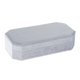 Maxbell Rings Display Holder with Lid Container Velvet for Multiple Rings option 2