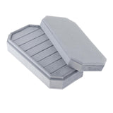 Maxbell Rings Display Holder with Lid Container Velvet for Multiple Rings option 2