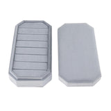 Maxbell Rings Display Holder with Lid Container Velvet for Multiple Rings option 2