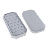 Maxbell Rings Display Holder with Lid Container Velvet for Multiple Rings option 2