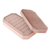 Maxbell Rings Display Holder with Lid Container Velvet for Multiple Rings option 3