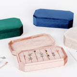 Maxbell Rings Display Holder with Lid Container Velvet for Multiple Rings option 5