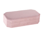 Maxbell Rings Display Holder with Lid Container Velvet for Multiple Rings option 5