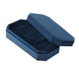 Maxbell Rings Display Holder with Lid Container Velvet for Multiple Rings option 6