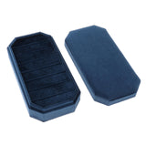 Maxbell Rings Display Holder with Lid Container Velvet for Multiple Rings option 6