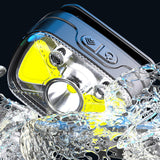 Maxbell Head Light Rechargeable Flashlight Lightweight for Hiking Cycling Gear