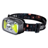 Maxbell Head Light Rechargeable Flashlight Lightweight for Hiking Cycling Gear