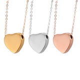 Maxbell Cremation Urn Necklace Stainless Steel Sealing for Aureate