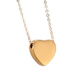 Maxbell Cremation Urn Necklace Stainless Steel Sealing for Aureate