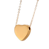 Maxbell Cremation Urn Necklace Stainless Steel Sealing for Aureate