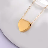 Maxbell Cremation Urn Necklace Stainless Steel Sealing for Aureate