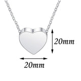 Maxbell Cremation Urn Necklace Stainless Steel Sealing for Argent