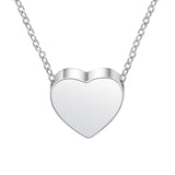Maxbell Cremation Urn Necklace Stainless Steel Sealing for Argent