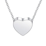 Maxbell Cremation Urn Necklace Stainless Steel Sealing for Argent