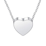 Maxbell Cremation Urn Necklace Stainless Steel Sealing for Argent