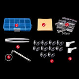 Maxbell 500 Pieces Screws Nuts Eyeglasses Repair Tool Kit Micro Screwdriver Eyewear