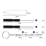 Maxbell 500 Pieces Screws Nuts Eyeglasses Repair Tool Kit Micro Screwdriver Eyewear