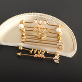 Maxbell 8Pcs Industrial Barbell Stud Earring Earring Unisex