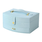 Maxbell Jewellery Storage Bag Jewelry Organizer Case Multiple for Gift Idea Blue