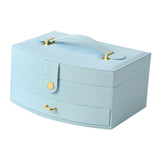 Maxbell Jewellery Storage Bag Jewelry Organizer Case Multiple for Gift Idea Blue