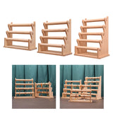 Maxbell Bangle Bracelet Holder Necklace Hanger Wristwatch Rack Durable for Tradeshow 3 Layer