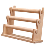 Maxbell Bangle Bracelet Holder Necklace Hanger Wristwatch Rack Durable for Tradeshow 3 Layer