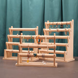 Maxbell Bangle Bracelet Holder Necklace Hanger Wristwatch Rack Durable for Tradeshow 4 Layer