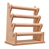 Maxbell Bangle Bracelet Holder Necklace Hanger Wristwatch Rack Durable for Tradeshow 4 Layer