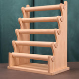 Maxbell Bangle Bracelet Holder Necklace Hanger Wristwatch Rack Durable for Tradeshow 5 Layer