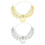 Maxbell Retro Style Belly Waist Chain Waist Belt Tassel Hollow Costume Accessory Golden