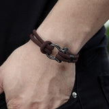 Maxbell Couples Rope Bracelet Bangle Fashion Waterproof for Camping Outdoor Coffee