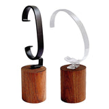 Maxbell Wrist Watch Display Holder Wood Base for Men Stylish Convenient A