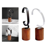 Maxbell Wrist Watch Display Holder Wood Base for Men Stylish Convenient A