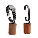 Maxbell Wrist Watch Display Holder Wood Base for Men Stylish Convenient A