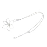 Maxbell Long Sweater Necklaces Chain Elegant Decorate for party Work Gifts Argent