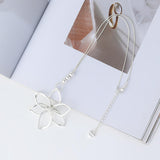 Maxbell Long Sweater Necklaces Chain Elegant Decorate for party Work Gifts Argent